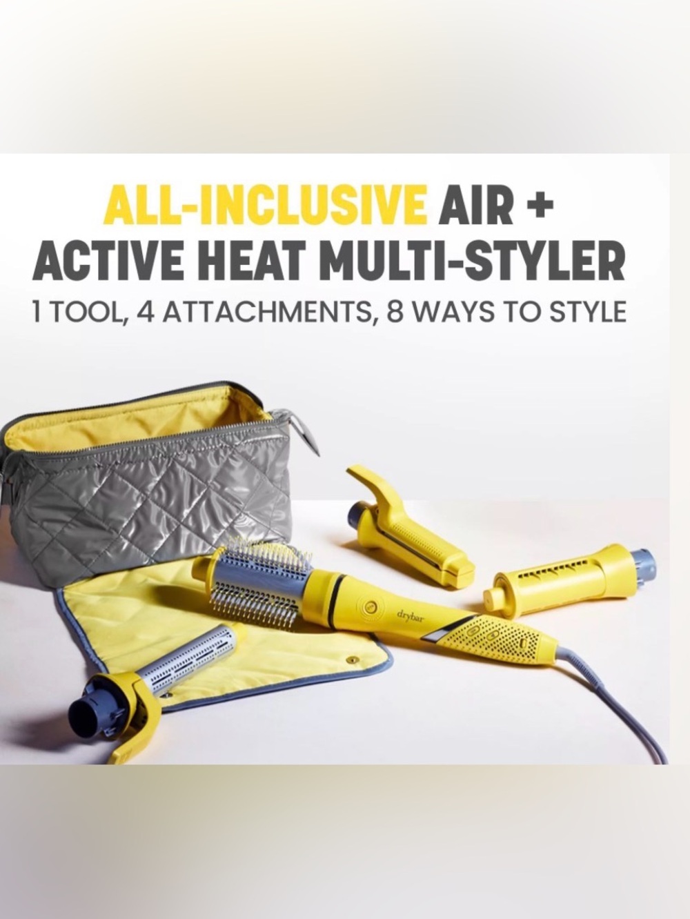 Drybar All-Inclusive Air + Active Heat 8-in-1 Multi-Styler NEW IN BOX